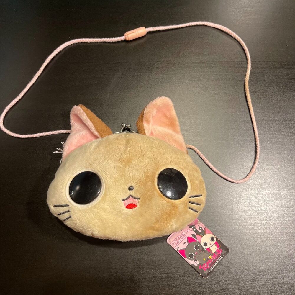 Chachamaru Shoulder Coin Plush Purse Nyanpire *Read Description*